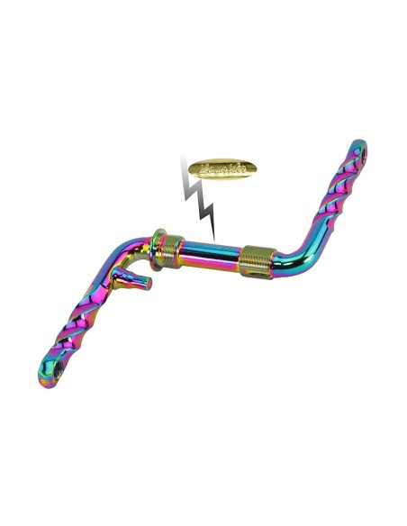 Lowrider Twisted One/Piece Crank 4 1/2" (115mm) Oil Slick.